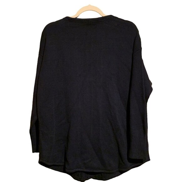 Chaps Womens Size XL Blue Cable Knit Pullover Sweater - Picture 3 of 5